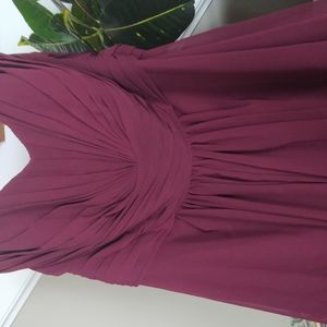 Bridesmaid Dress Size 4 Color Wine